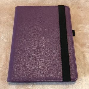 Purple iPad case
